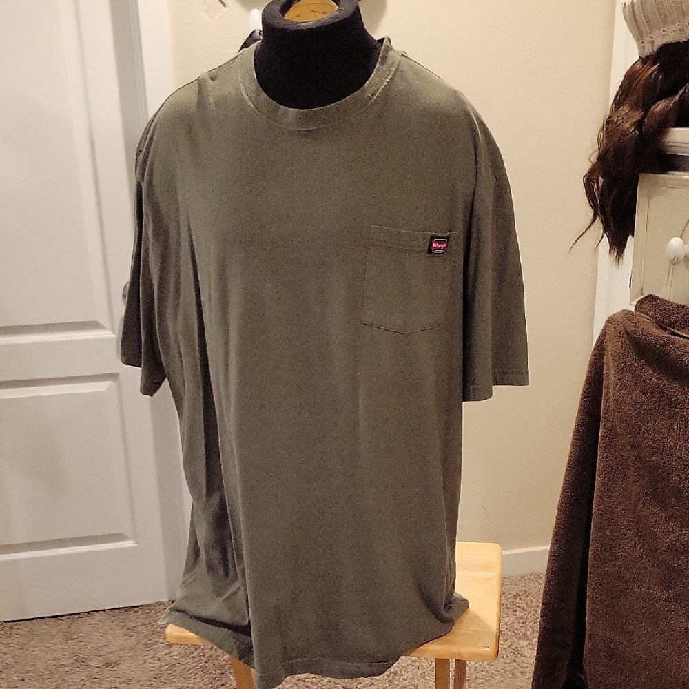 Wrangler Olive Short Sleeve Tee